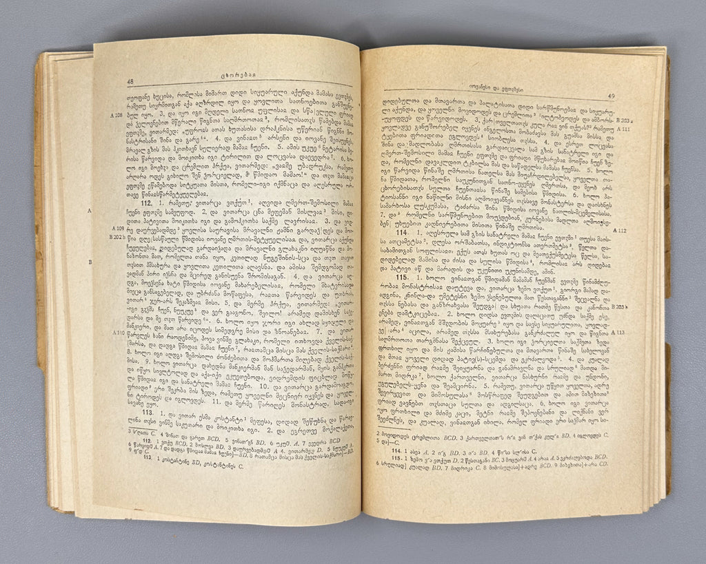 [Signed by the editor] Mtatsmindeli, G. The Life of St. John and St. Euthymius (Tskhovrebay Iovanesi da Eptvimesi). 1946. In Georgian.
