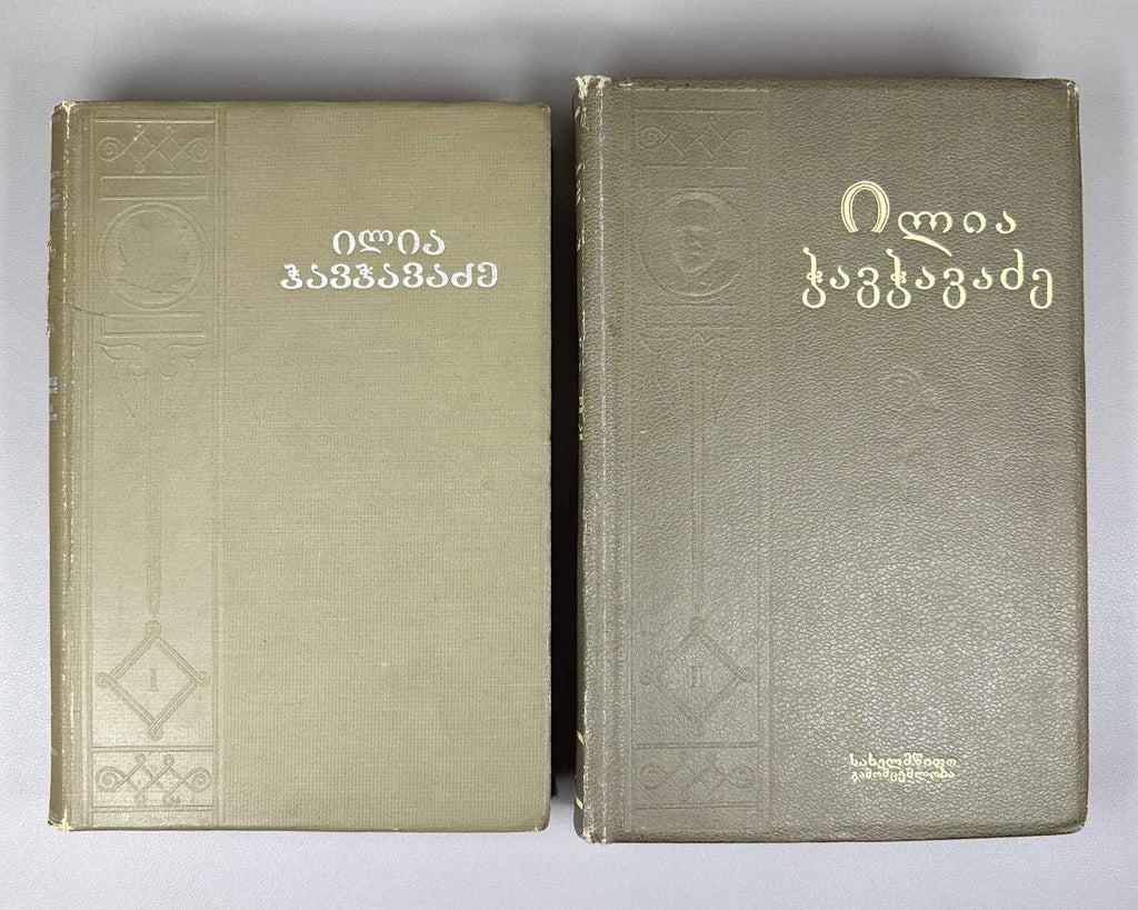 Chavchavadze, Ilia. Works: Complete Collection in Five Volumes (Tkhzulebani). Edited by P. Ingorokva. Vol. 1-5, 1937-1962. In Georgian.