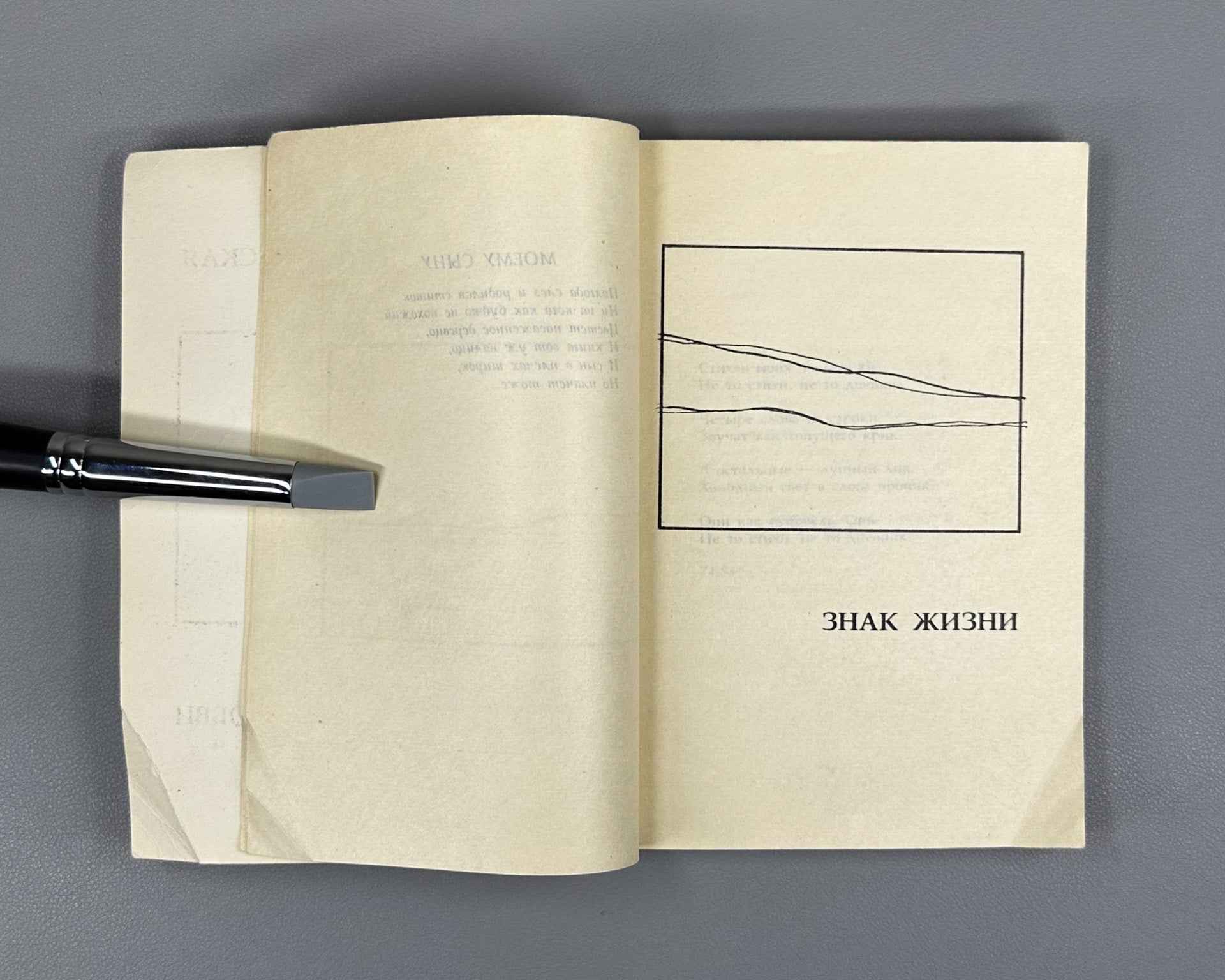 [Signed] Selvinskaya, T. Facing Love (Litsom k lyubvi), 1994. In Russian.