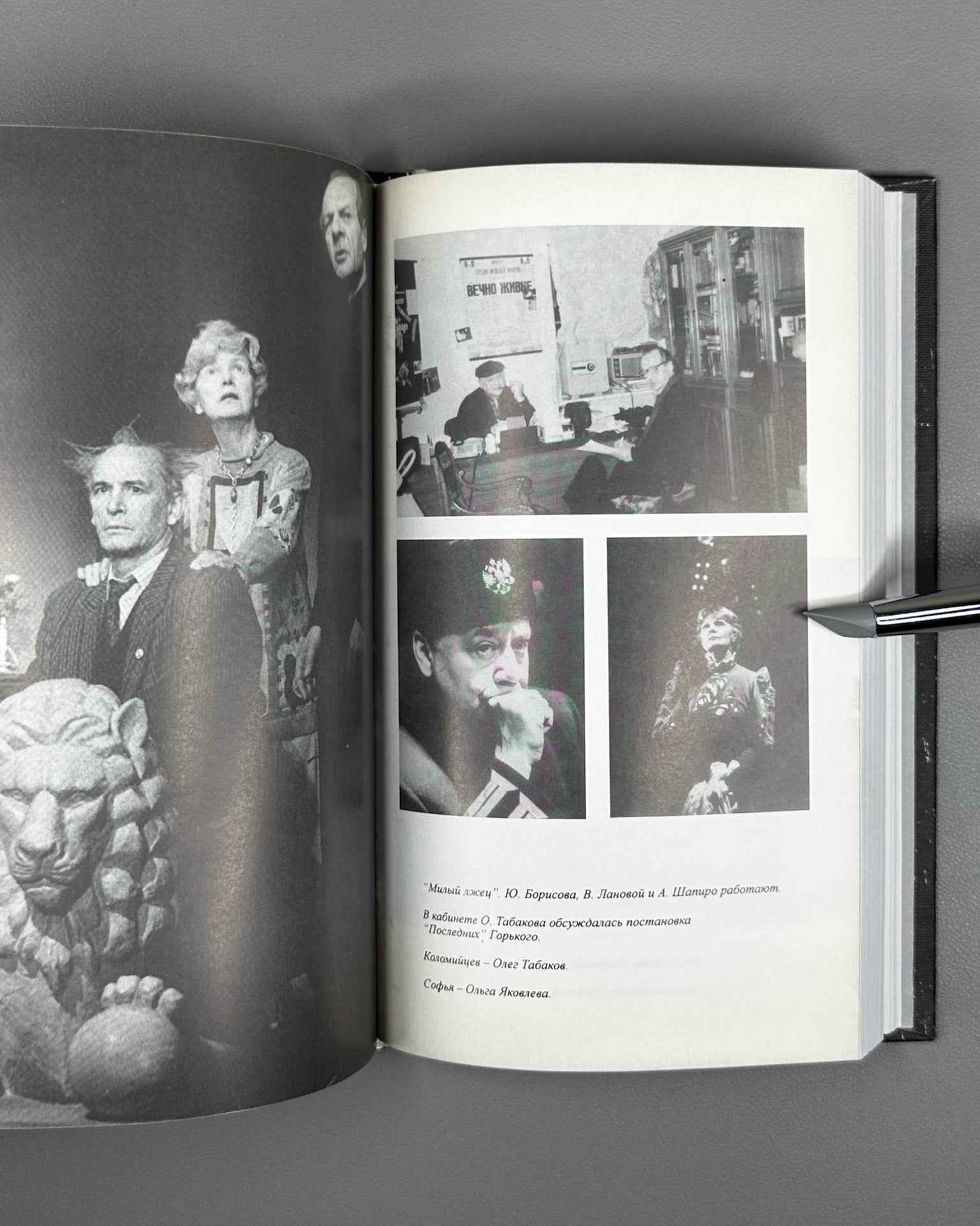 [Signed] Shapiro, A. How the Curtain Fell (Kak zakryvalsya zanaves). Moscow: Novoe Literaturnoe Obozrenie (NLO), 1999. In Russian.