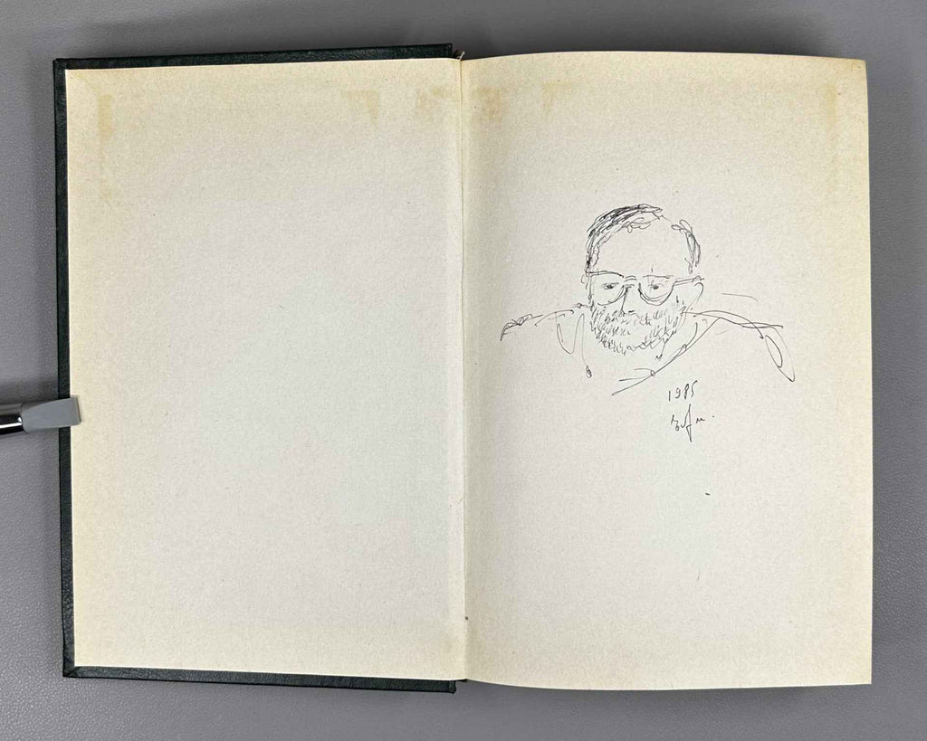 [Signed] Ibragimbekov, R. Waking Up with a Smile (Prosnuvshis s ulybkoy). Novellas and Stories. Illustrated by Elchin Mamedov. Baku, 1985. In Russian.