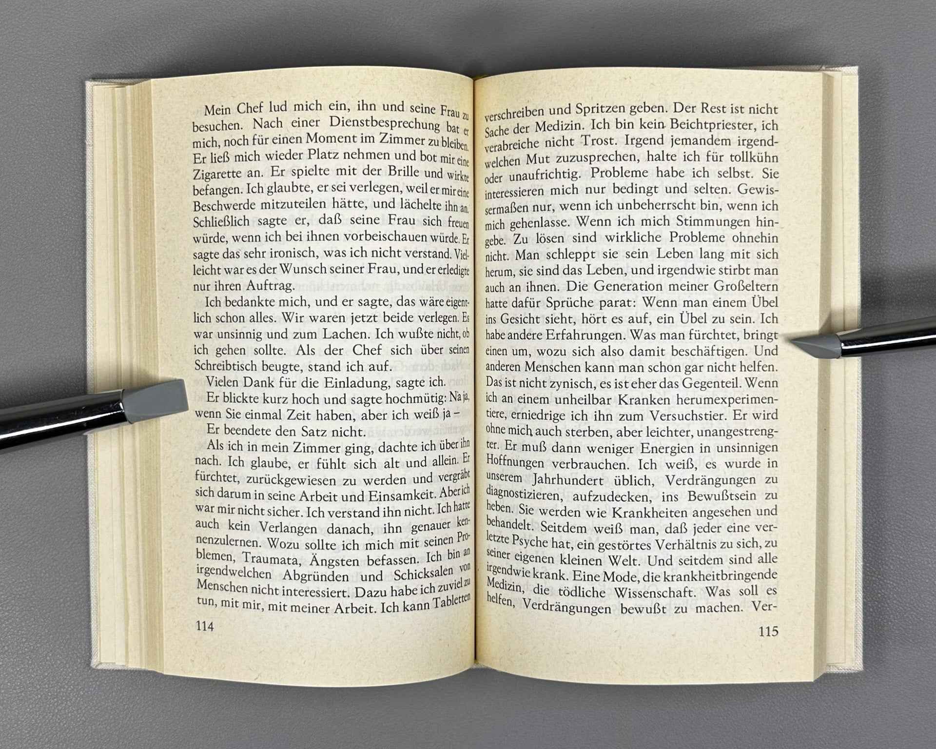 [Signed] Hein, C. The Distant Lover (Der fremde Freund), 1983. In German.