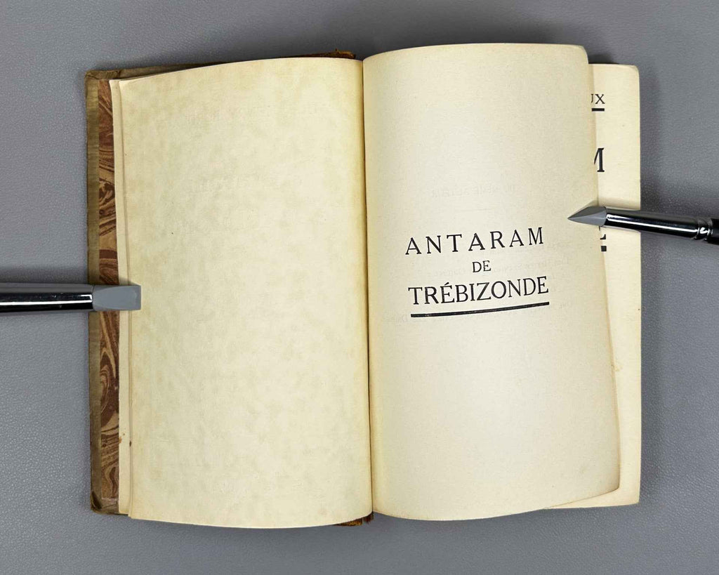 [Signed by René Gonzalez] Henry-Bordeaux, P. Antaram de Trébizonde. Paris: Albin Michel, 1930. En français.
