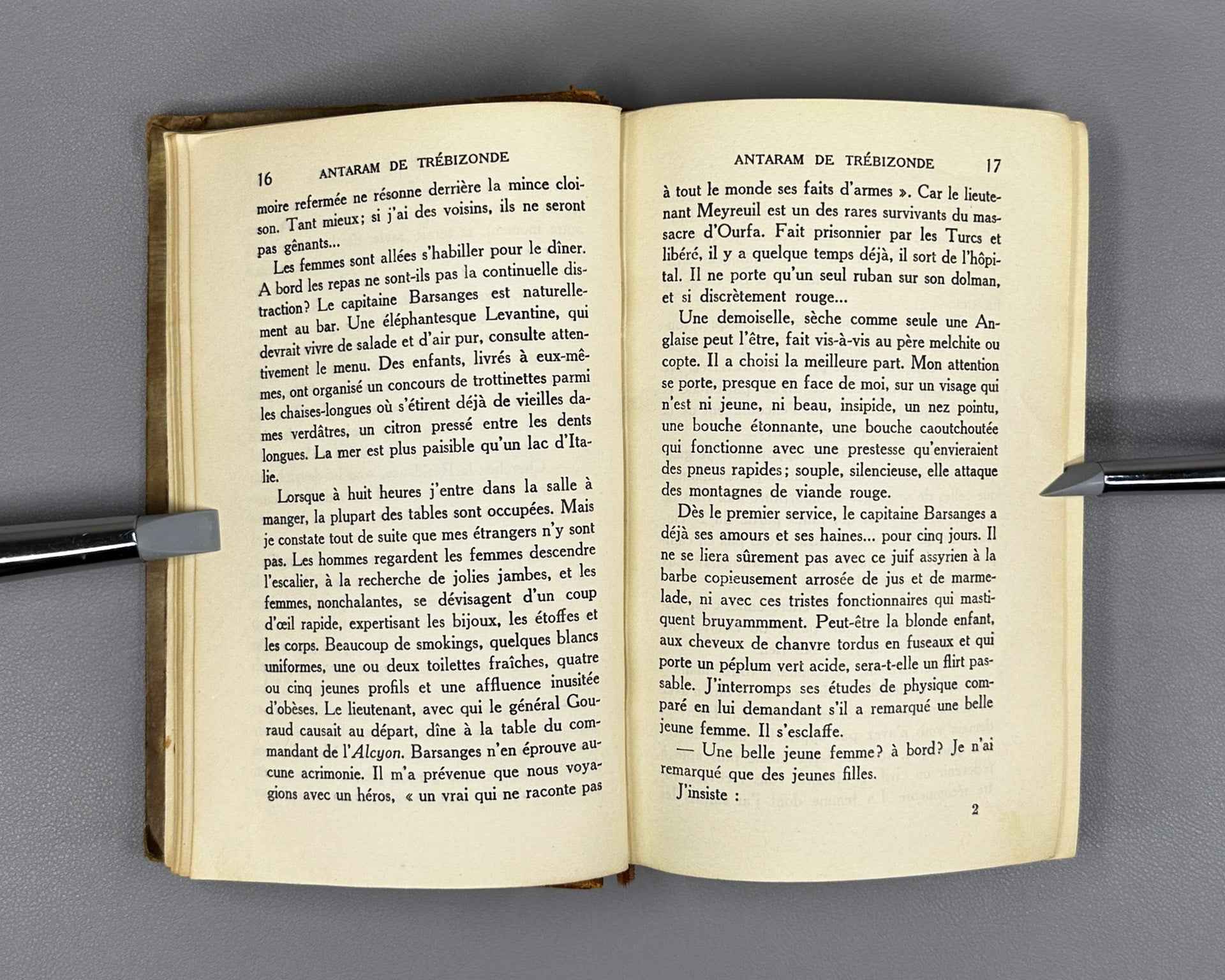 [Signed by René Gonzalez] Henry-Bordeaux, P. Antaram de Trébizonde. Paris: Albin Michel, 1930. En français.
