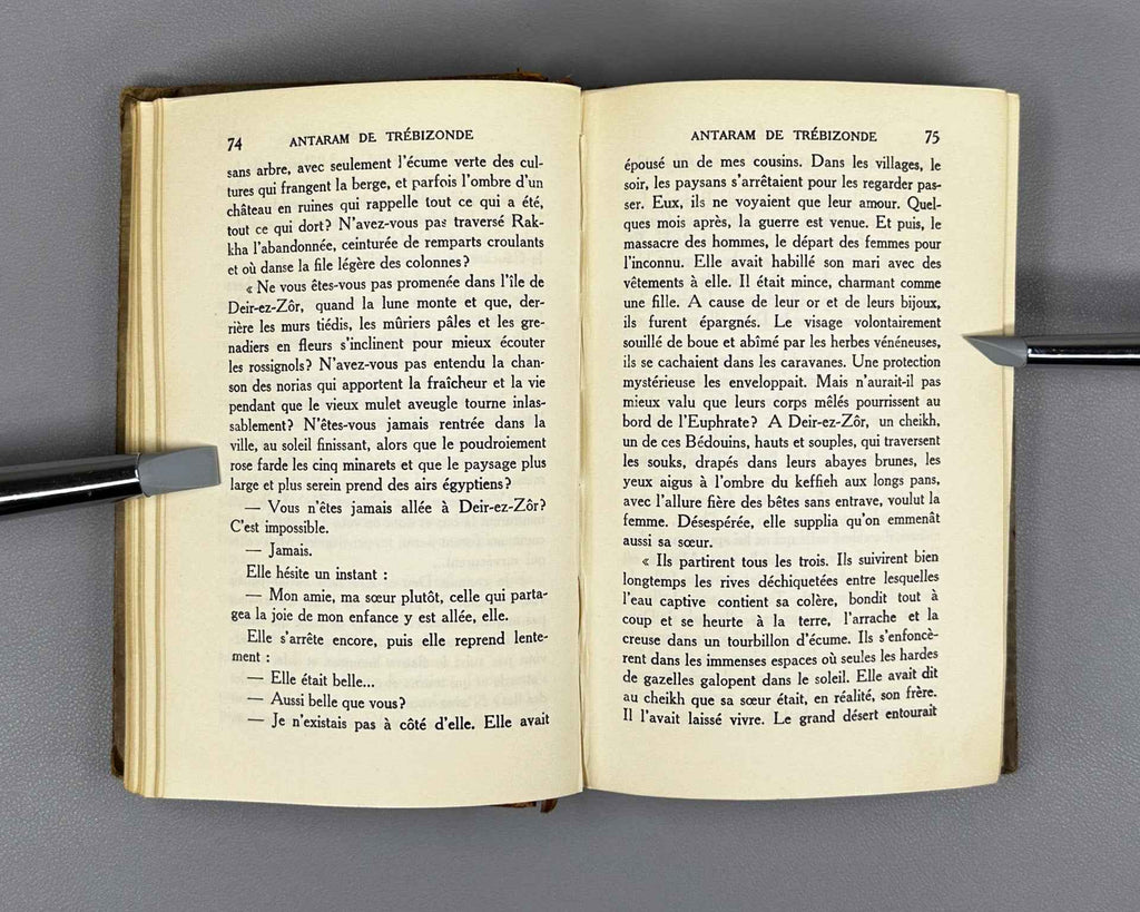[Signed by René Gonzalez] Henry-Bordeaux, P. Antaram de Trébizonde. Paris: Albin Michel, 1930. En français.