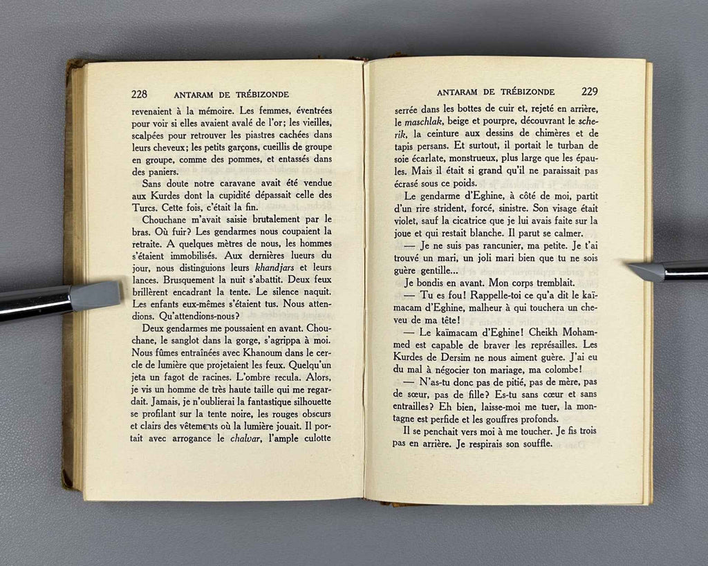 [Signed by René Gonzalez] Henry-Bordeaux, P. Antaram de Trébizonde. Paris: Albin Michel, 1930. En français.