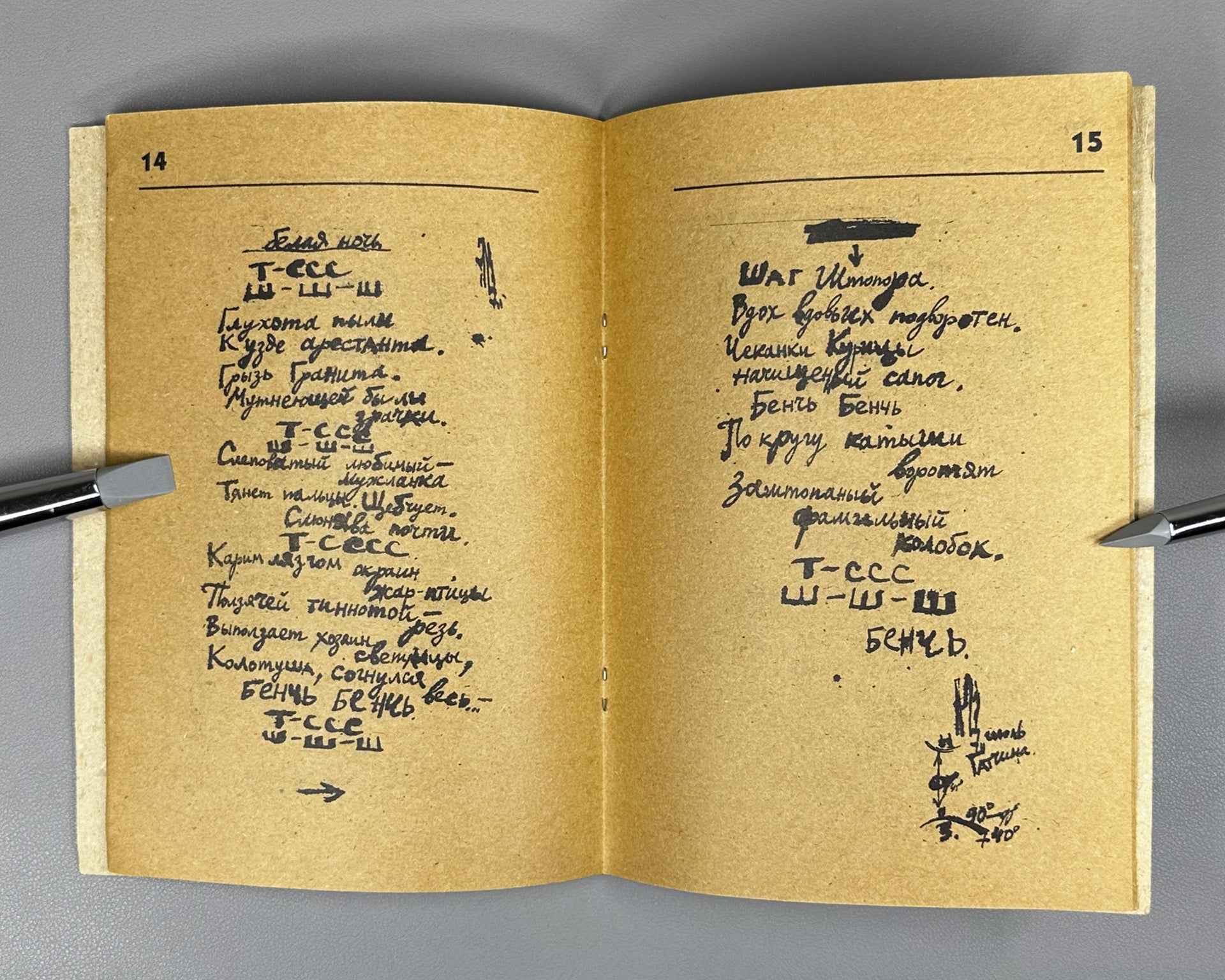 [Numbered Copy No. 72] Molev, A. Za P.T. I. Poems (Stikhi). (Actual Size). St. Petersburg, 2001. In Russian.